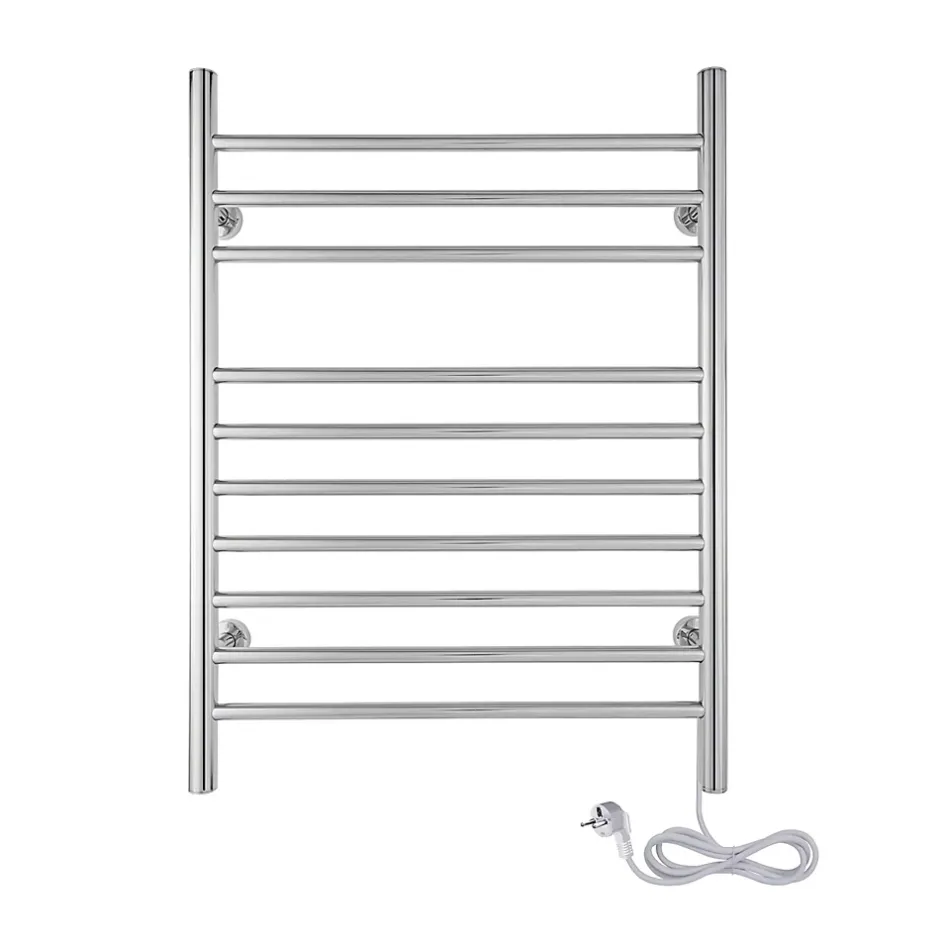 WarmlyYours Sèche-serviettes électrique chrome 150W , Dimensions: 81.2cm x 60 cm