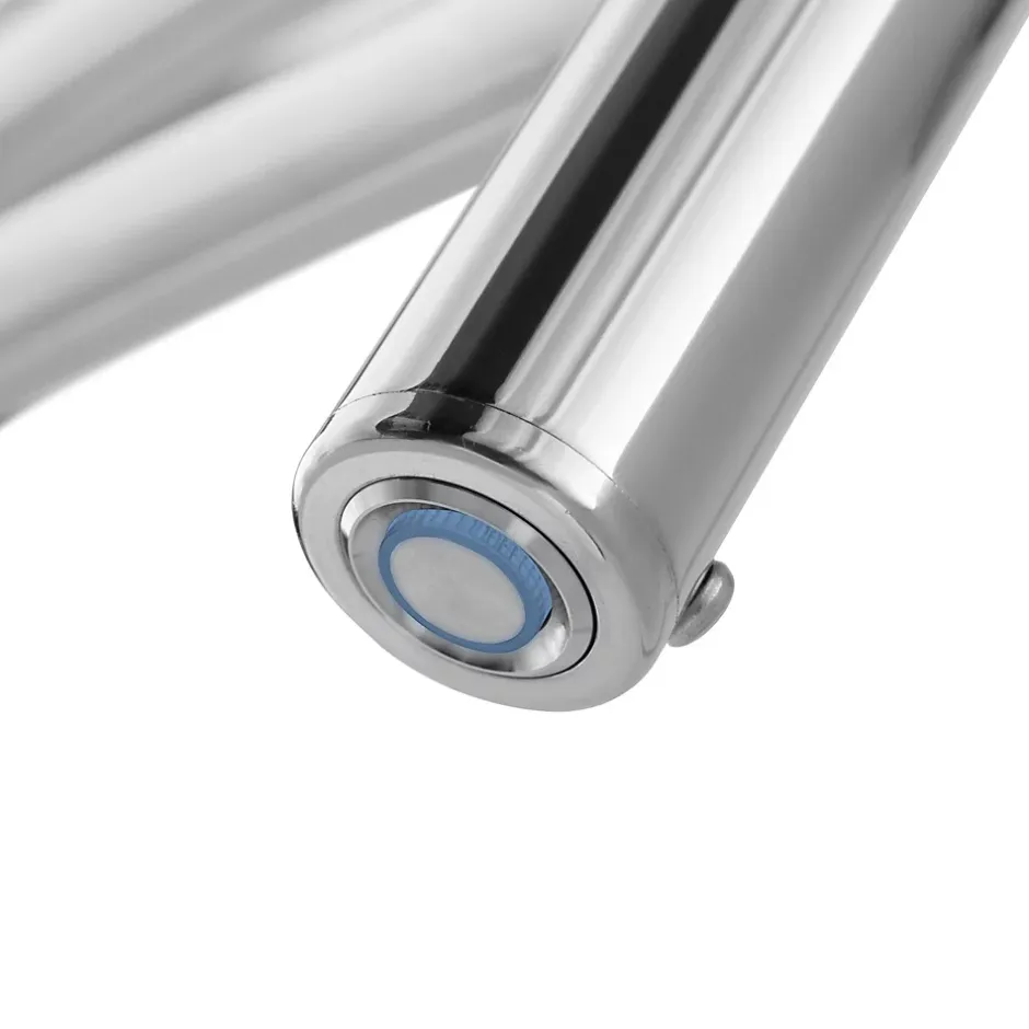 WarmlyYours Sèche-serviettes électrique chrome 150W , Dimensions: 81.2cm x 60 cm
