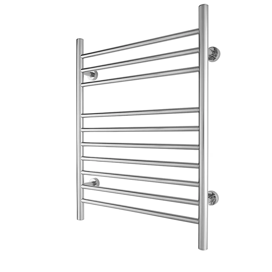 WarmlyYours Sèche-serviettes électrique chrome 150W , Dimensions: 81.2cm x 60 cm