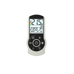 Deltacalor Sèche-serviettes électrique à inertie fluide Stendino 500W + soufflerie 1000W noir* Sèche-Serviettes Soufflant