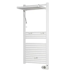 Deltacalor Sèche-serviettes électrique à inertie fluide Stendino 500W blanc