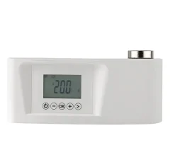Deltacalor Sèche-serviettes électrique asymétrique 750W blanc 7.5m²