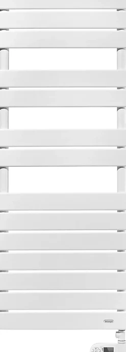 Delonghi Sèche-serviettes mixte électrique / eau chaude en acier De’Longhi Portobello blanc 700W* Sèche-Serviettes Eau Chaude