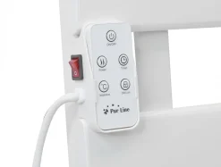 Pureline Sèche-serviettes mural aluminium display LED et WiFi 500W