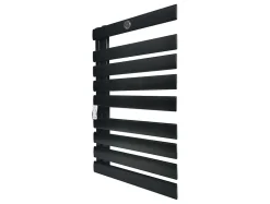 Pureline Sèche-serviettes mural aluminium display LED et WiFi 500W* Sèche-Serviettes Soufflant