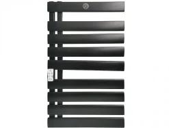 Pureline Sèche-serviettes mural aluminium display LED et WiFi 500W* Sèche-Serviettes Soufflant