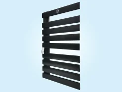 Pureline Sèche-serviettes mural aluminium display LED et WiFi 500W* Sèche-Serviettes Soufflant