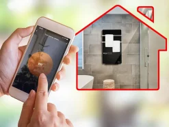 Pureline Sèche-serviettes numérique contrôle WIFI 2000W