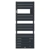 Thermor Sèche-serviettes Riviera 2 avec soufflerie 2000W gris ardoise - - 498627
