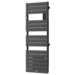Thermor Sèche-serviettes Riviera 2 avec soufflerie 1750W gris menhir - - 498608