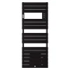 Thermor Sèche-serviettes Riviera 2 avec soufflerie 1500W noir carbone - - 498519