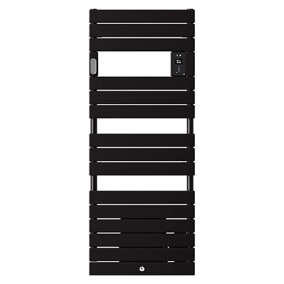 Thermor Sèche-serviettes Riviera 2 avec soufflerie 1500W noir carbone - - 498519
