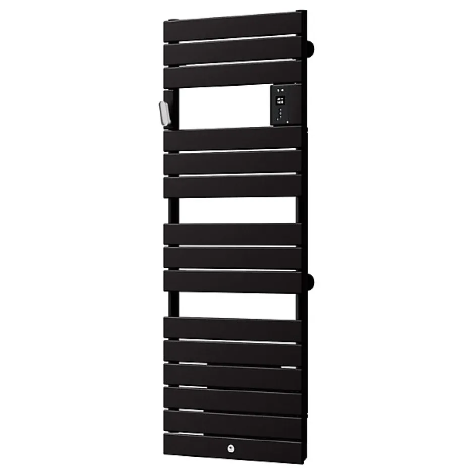 Thermor Sèche-serviettes Riviera 2 avec soufflerie 1500W noir carbone - - 498519