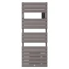 Thermor Sèche-serviettes Riviera 2 avec soufflerie 1750W gris roche - - 498611* Sèche-Serviettes Soufflant