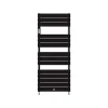 Thermor Sèche-serviettes Riviera 2 eau chaude 685W noir carbone - - 496109