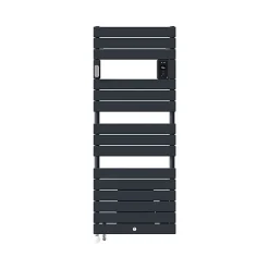 Thermor Sèche-serviettes Riviera 2 mixte avec soufflerie 1750W gris ardoise - - 490242