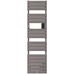 Thermor Sèche-serviettes Riviera 2 étroit avec soufflerie 1750W noir carbone - - 498265