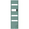 Thermor Sèche-serviettes Riviera 2 étroit avec soufflerie 1750W vert eucalyptus - - 498263* Sèche-Serviettes Soufflant
