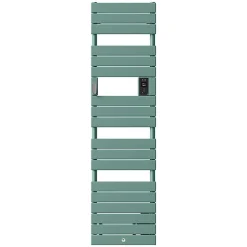 Thermor Sèche-serviettes Riviera 2 étroit avec soufflerie 1750W vert eucalyptus - - 498263* Sèche-Serviettes Soufflant