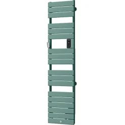 Thermor Sèche-serviettes Riviera 2 étroit avec soufflerie 1750W vert eucalyptus - - 498263* Sèche-Serviettes Soufflant
