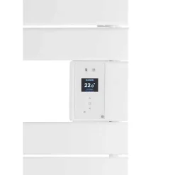 Thermor Sèche-serviettes Riviera 2 étroit 500W blanc brillant - - 498222* Sèche-Serviettes Électrique