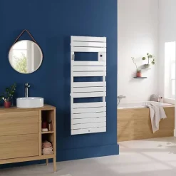 Thermor Sèche-serviettes Riviera 2 1000W blanc brillant - - 498217