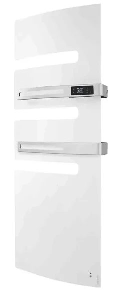 Atlantic Sèche-serviettes SERENIS PREMIUM connecté soufflant mat à droite 750 + 1000W blanc carat - - 850659