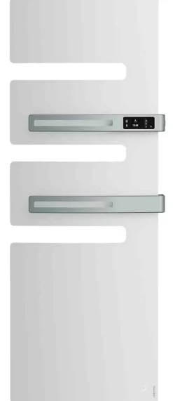 Atlantic Sèche-serviettes SERENIS PREMIUM connecté soufflant mat à gauche 750 + 1000W blanc carat - - 850658
