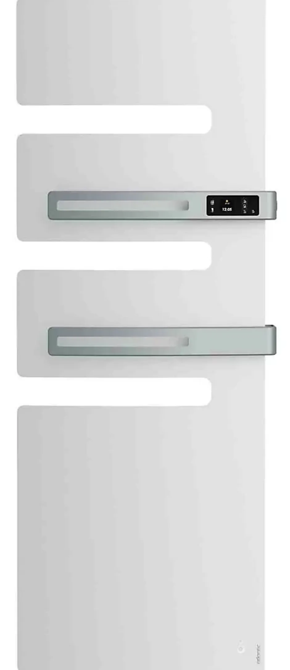 Atlantic Sèche-serviettes SERENIS PREMIUM connecté soufflant mat à gauche 750 + 1000W blanc carat - - 850658