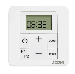 Acova Sèche-serviettes soufflant électrique Astrakan +Air 500 + soufflerie 1000W grey aluminium* Sèche-Serviettes Soufflant