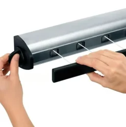 Brabantia Séchoir à linge enrouleur de cordes 22 m d'étandage max
