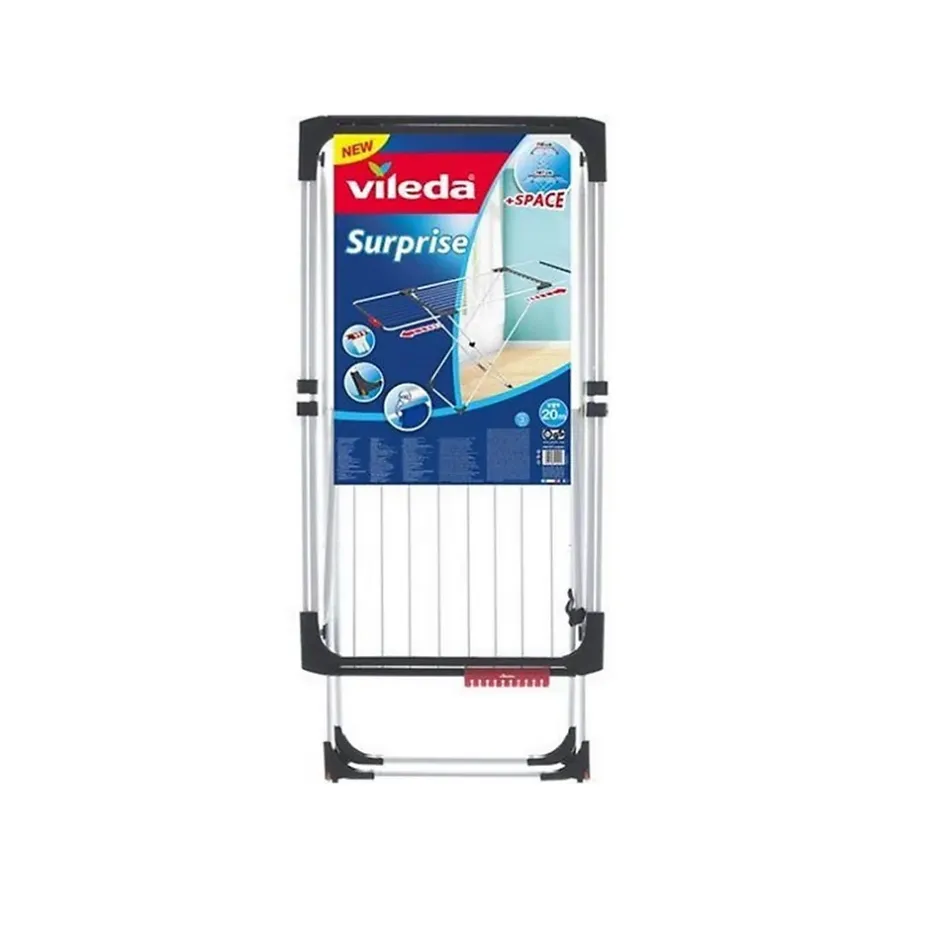 Vileda Séchoir à linge extensible 20m 157235 surprise