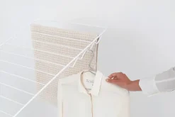 Brabantia Séchoir à linge Hangon blanc 25 m + cintres* Etendoir À Linge
