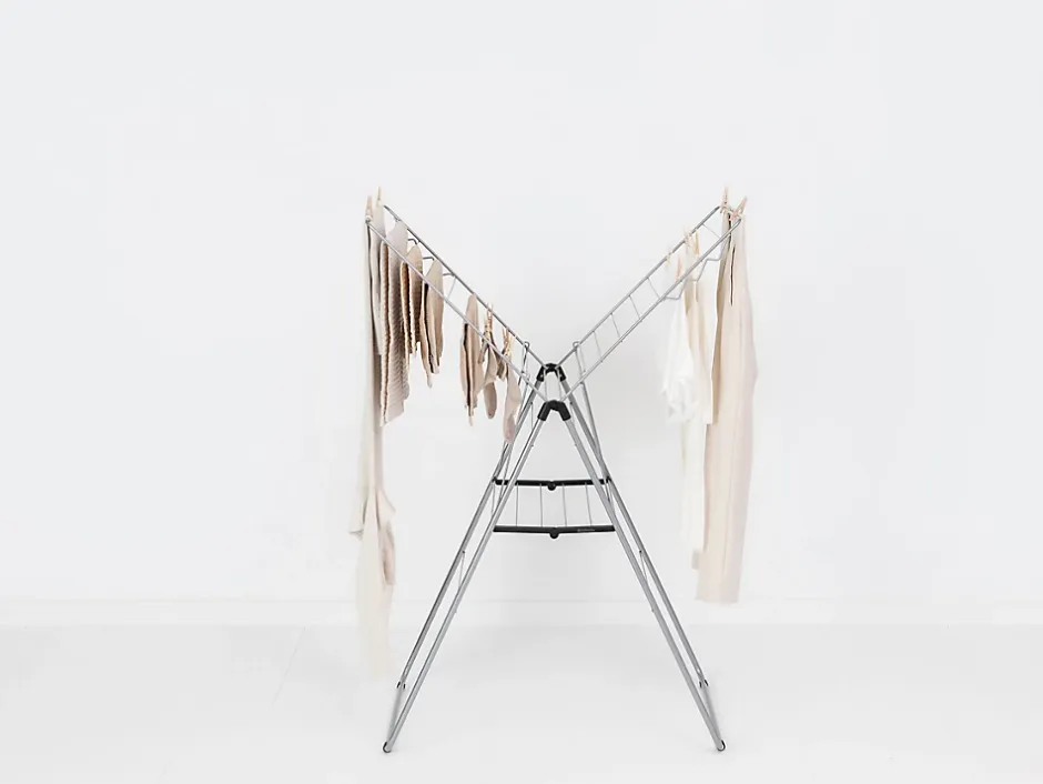 Brabantia Séchoir à linge Hangon gris metalic 20 m* Etendoir À Linge
