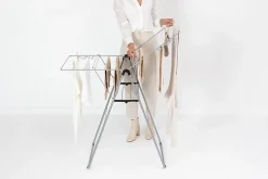 Brabantia Séchoir à linge Hangon gris metalic 15 m