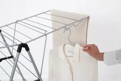 Brabantia Séchoir à linge Hangon gris metalic 15 m