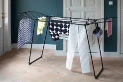 Brabantia Séchoir à linge Hangon noir mat 22 m* Etendoir À Linge