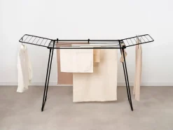 Brabantia Séchoir à linge Hangon noir mat 22 m* Etendoir À Linge