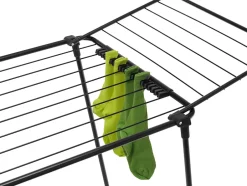 Brabantia Séchoir à linge Hangon noir mat 18 m
