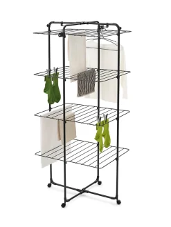 Brabantia Séchoir à linge Hangon Tower noir 30 m* Etendoir À Linge