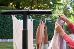Brabantia Séchoir à linge Hangout noir 50 m
