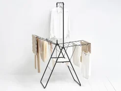 Brabantia Séchoir à linge pliant noir 20 m d'étendage, Hangon
