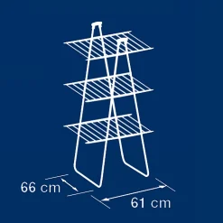 Leifheit Séchoir à linge Tour 19 m 3 niveaux, Pegasus Tower 190