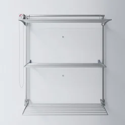 Foxydry Séchoir mural 3 grilles pliables 128x52x137 cm alu Tower 120* Etendoir À Linge
