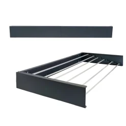 Foxydry Séchoir mural alu pliable 101x50x13cm anthracite Hide 100* Etendoir À Linge