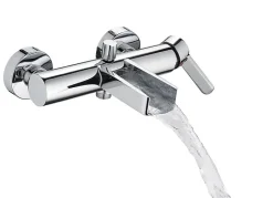 Hansgrohe SCHÜTTE NIAGARA mitigeur monocommande bain avec bec cascade, chromé* Robinet De Baignoire