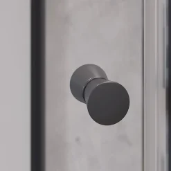 Schulte cabine de douche intégrale - porte coulissante ouverture vers la gauche - 120x80cm - verre 5mm* Cabine De Douche