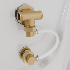 Schulte cabine de douche intégrale Juist - 80x80x190 cm - Portes coulissantes - Noir - Verre transparent* Cabine De Douche