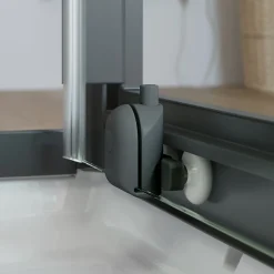 Schulte cabine de douche intégrale - porte coulissante ouverture vers la gauche - 120x90 cm - verre 5 mm