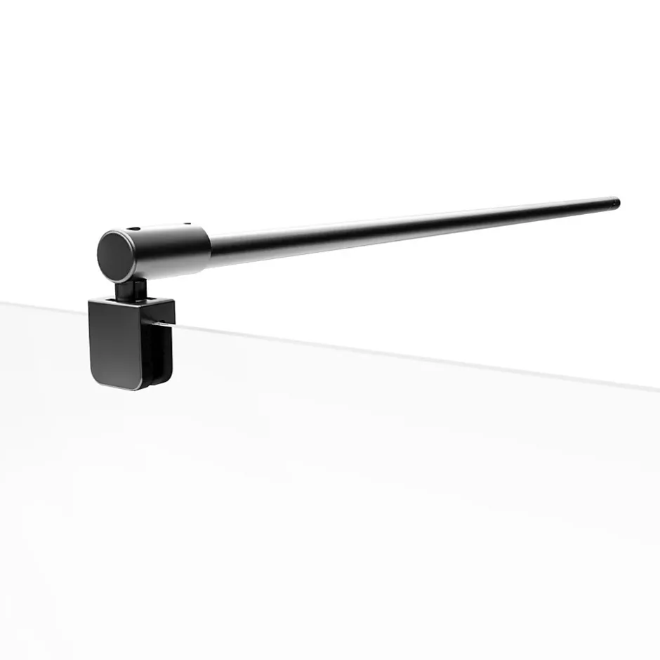 Schulte Pare-baignoire + Paroi latérale fixe 80x70x140 cm - Écran pivotant - Verre transparent 5 mm - Profil Noir